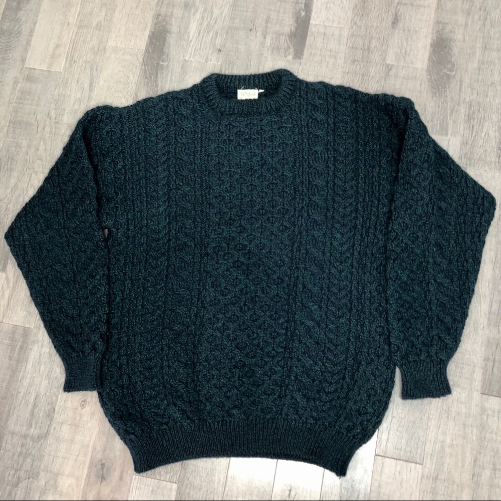Claudyknit Irish Fisherman Heavy Cable Knit XXL